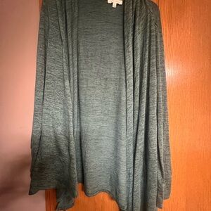 Grace & Lace Women's Green Cardigan